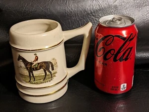 Gladiateur Derby Winner 1865 Tankard Mug Race Horse Andover China Co - Picture 1 of 7