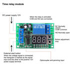 DC 12V 3-Digit Display Delay Timing Relay Module Timer Relay Board 1-999 Seconds