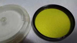 r Yellow-2x LZOS Russian 49x0.75 Vintage Light Filter 49mm for Lens 3207 - Picture 1 of 3