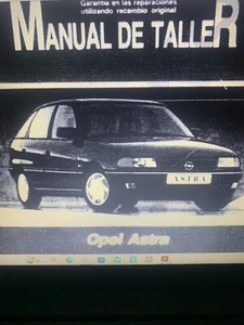 Manual De Taller En Dvd OPEL ASTRA F - Imagen 1 de 3