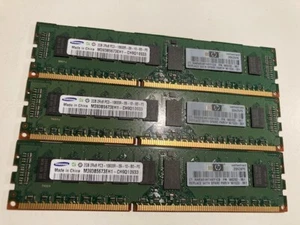 Genuine HP 2GB Server RAM SKHynix Samsung 2GB 2Rx8 PC3-10600R ECC DDR3 RDIMM - Picture 1 of 12