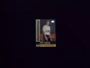 1995 UPPER DECK RACING SILVER SIGNATURE #135 JOE MONTANA 49ers - Picture 1 of 2