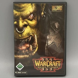 Warcraft III Reign of Chaos(PC / Mac CD-ROM GAME) Zustand gut - Bild 1 von 3