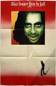Alice Cooper 1975 Goes To Hell WERBEPLAKAT Warner Bros. - Bild 1 von 2