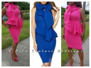 Elegantes rosa Schleifenkleid  - Bild 1 von 3