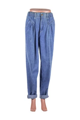 Cherokee Women Pants Slim Straight  10 Blue Cotton Foto 1 de 3