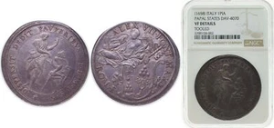 Italy ND (1658) 1 Piastra Silver NGC VF - Picture 1 of 1