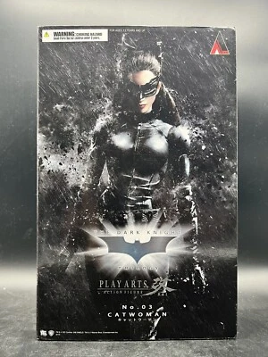 CATWOMAN DC Square Enix Action Figure By Play Arts Dark Knight Rises - Image 1 of 4