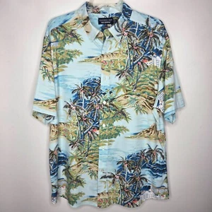 Camisa Hawaiana Reyn Spooner Southern Tide Performance Para Hombre XL Tropical - Imagen 1 de 7