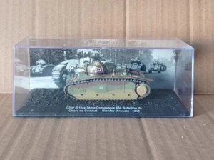 char B 1bis 3éme compagnie 46é Bataillon de chars de combat Bienfay France-1940 - Picture 1 of 5