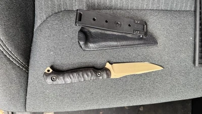 Toor Knives Krypteia S Socom Black - SocomBlack KG GunkoteFinished Blade / CPM - Image 1 of 4