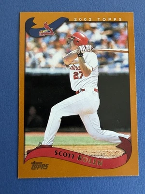 2002 Topps Traded SP Scott Rolen #T72 HOF NM+ Centered St Louis Cardinals - Image 1 of 2