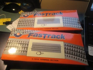 LIONEL NR. 6-12016 FASTRAK 10' ZOLL TERMINALABSCHNITT MIT BOX UND KABEL - Bild 1 von 2