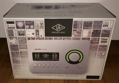Universal Audio Apollo Solo Heritage Edition Thunderbolt 3 interfaccia audio. Nuovo con scatola. - Immagine 1 di 4
