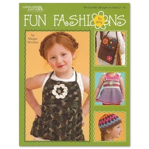 Fun Fashions für Mädchen, Häkelanleitungen, Freizeit Kunst 8,95 $, UPC: 028906044706 - Bild 1 von 5
