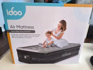iDOO Luxus Twin Luftmatratze mit integrierter Pumpe - Bild 1 von 9