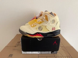 Jordan 5 x Off-White Sail US10/EU44 [NEU] - Bild 1 von 5