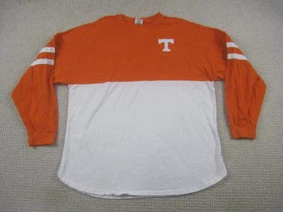 Tennessee Volunteers Shirt Womens XL Orange White Spirit Jersey Puffed Letters - Image 1 of 4