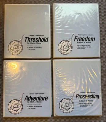 Gateway to Self Exploration Robert A Monroe Lot Cassette Sets (4) Hemi Sync - Image 1 of 4