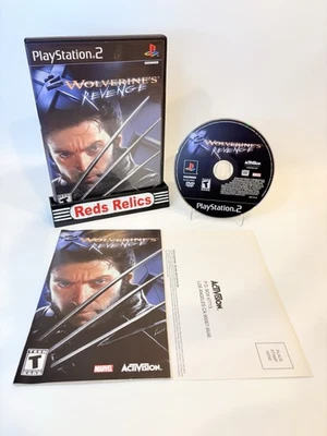 X2 Wolverines Revenge PlayStation 2 PS2 CIB Probado Reacondicionado Excelente Foto 1 de 4