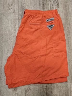 Pantalones Cortos Columbia PFG Rosa Salmón para Adultos, Talla XL Foto 1 de 4