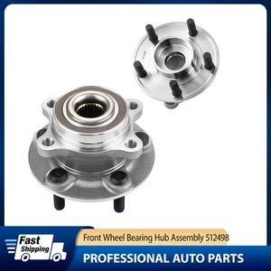 Conjunto de 2 cojinetes y bujes de rueda delantera 2013-2015 2016 Ford Fusion y Lincoln MKZ - Imagen 1 de 12