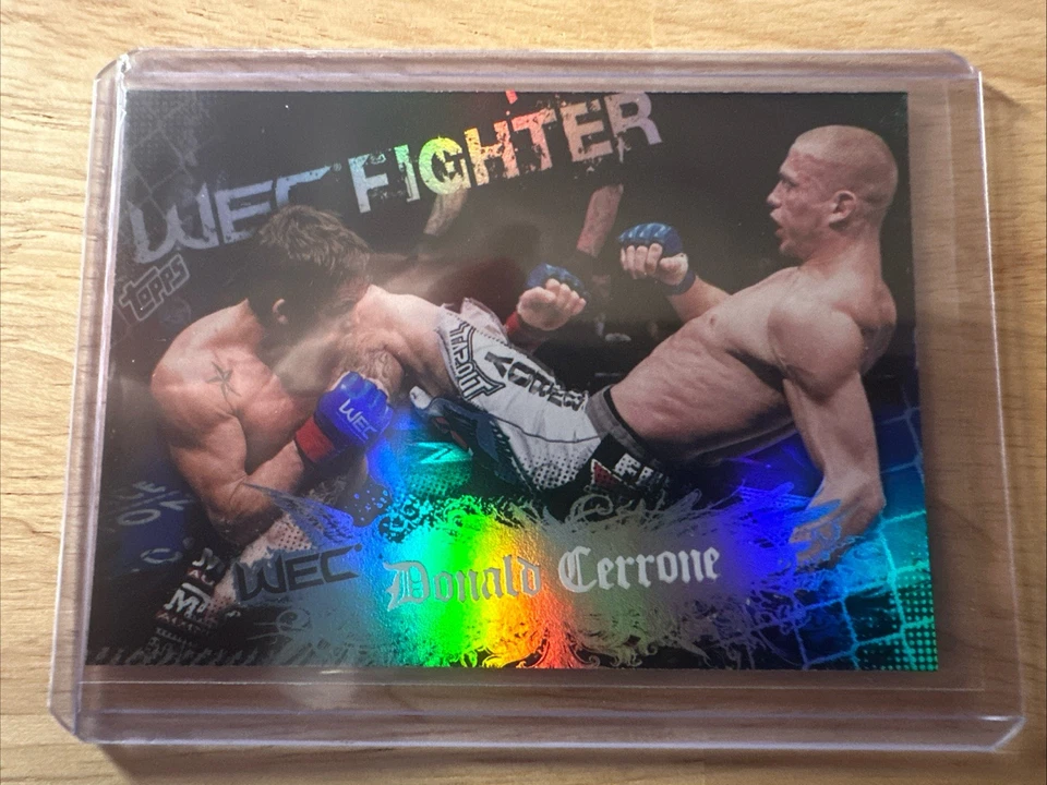 2010 Topps UFC Main Event WEC Fighter Donald Cerrone #147 Rookie RC - Image 1 of 2