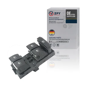 ZPY Front Left Window Control Switch For Passat B8 GTI 2015-2021 5GG959857A - Picture 1 of 7