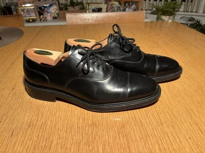 Men's Church's Cap Toe Dress Shoes Custom Grade Size US 9 UK 80 Made In England - Image 1 of 4