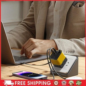 Scalable 80W Max Fast Charger Module with Type C Cable and 2 USB Ports Charger - Photo 1 sur 21