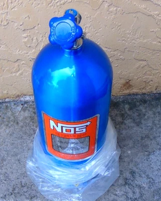 Nitrous Oxide Bottle Kit High Flow & Mouting Bracket 10lb 10 lb NOS Systems - Image 1 of 4