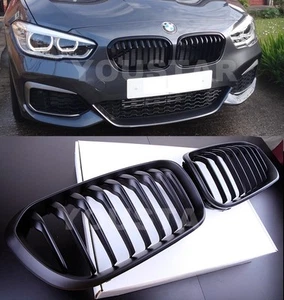 FAST EMS x2 MATT BLACK Individual Grills for BMW F20 F21 LCI 15-ON 1 Series M135 - Bild 1 von 5