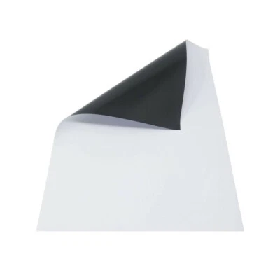 5X Magnetic Sheets A4 X 0.6 mm PVC White | Sheet Magnet Office Home Craft Poster - image 1 of 2