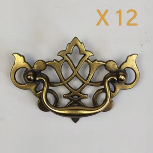KBC 1995 Keeler Brass Drawer Handle Pull N19353 Chippendale Batwing 3” C-C - Picture 1 of 19
