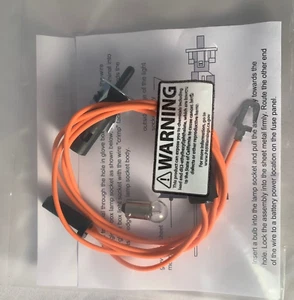 1956 1957 Chevy Glove Box Light Wiring Harness W/ Bulb USA - Picture 1 of 2