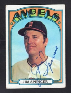 1972 Topps Jim Spencer Autographed Card #419 - Picture 1 of 2
