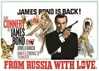 007 From Russia With Love James Bond Film Theatrical Release Postcard 1963