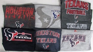 ¡2 CAMISETAS grandes y altas de los Houston Texans para hombre! *Camisa misteriosa* NFL - Imagen 1 de 9