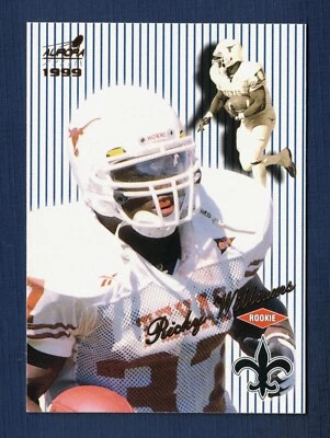 1999 Pacific Aurora Ricky Williams (RC) #94 New Orleans Saints MINT - Image 1 of 2