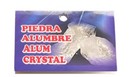 ALUM CRYSTAL PIEDRA ALUMBRE 1 OZ. 28.3 G