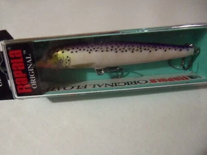 1 Rapala Minnow Lure F9 PD Purpledescent NIP - Picture 1 of 7