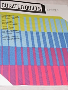 CURATED QUILTS Issue 16 STRIPES - Picture 1 of 2