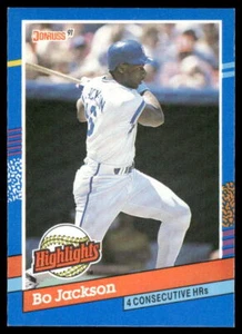 Tarjetas de bonificación Donruss #BC-10 1991 Bo Jackson - Imagen 1 de 2