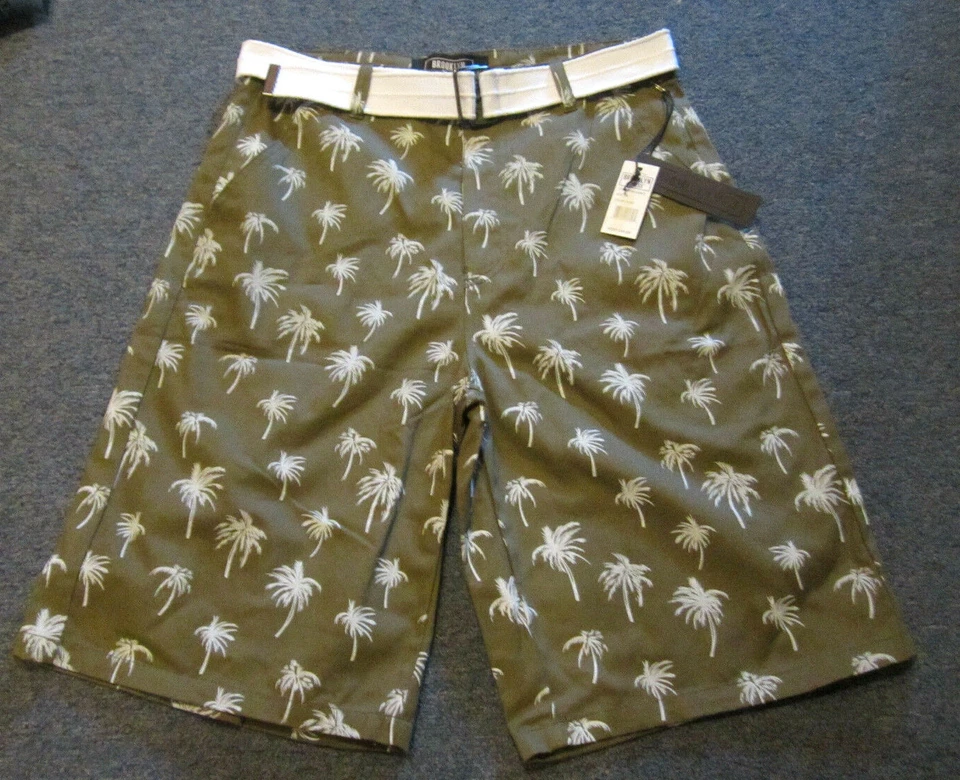  Pantalones cortos cargo Brooklyn Xpress talla 34 palmeras nuevas con etiquetas Foto 1 de 1