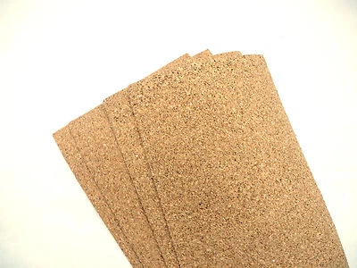 KORK-KÜHNE GRANORTE 2 Stck 4 mm Korkplatten, Bastel-Kork-Pinnwand ca 30 cm x 20 cm