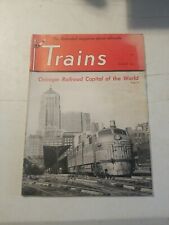TRAINS - The Magazine of Railroading - August 1948 - Chicago Railroad Capital 