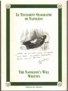NAPOLEONS HOLOGRAPHISCHES TESTAMENT The Napoleon's Will Written - Bild 1 von 1