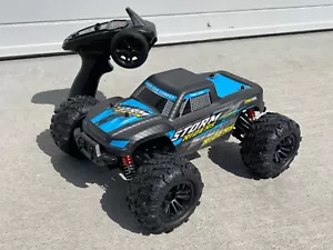 1:16 Storm RC Car High Speed Brushed Motor 4WD Monster Race Truck Off-Road RTR - Picture 1 of 6