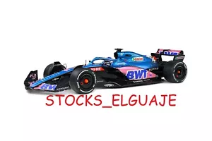 SOLIDO 1/18 FERNANDO ALONSO FORMULA 1 ALPINE A522 MONACO GP 2022 S1808803 - Imagen 1 de 9