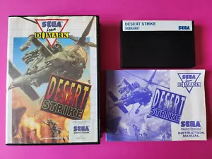 DESERT STRIKE / jeu SEGA Master System / Electronic Arts - Software / 1992 - Imagen 1 de 24
